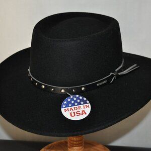 Stetson Black Hawk Wool Hat